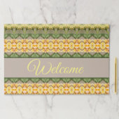 25紙イベントウェルカムランチョンマット ペーパーパッド (インサイチュ)