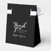 25結婚周年パーソナライズされた フェイバーボックス (裏面サイド)