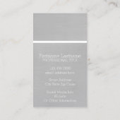 25結婚周年パーソナライズされた 名刺 (裏面)