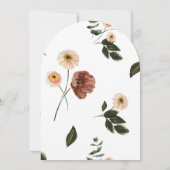 25結婚年の愛の招待状 招待状 (裏面)