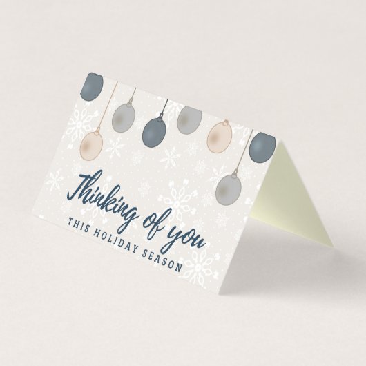 25考えるパックホリデーカード (正面)