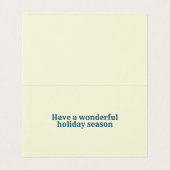 25考えるパックホリデーカード (内部フラット)