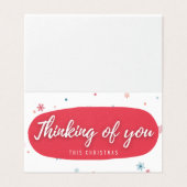 25考えパックのクリスマスカード (外部フラット)