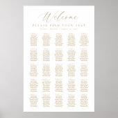 25表ウェルカムシーティングチャート ポスター (正面)