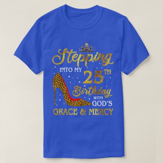 25誕生日ギフトガールズウィメンズ25 Tシャツ (デザイン正面)