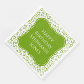 25誕生日グリーン乱数パターン25 (コーナー)