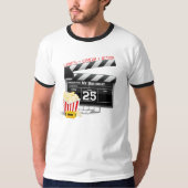 25誕生日ハリウッド映画パーティー Tシャツ (正面)