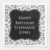 25誕生日ブラック乱数パターン25 (正面)