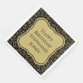 25誕生日ブラック/金ゴールド乱数パターン (コーナー)