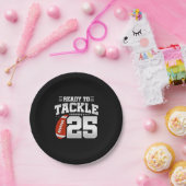 25誕生日25年カップル記念日に取り組む ペーパープレート (パーティー)