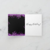 25誕生日 カード (内部)