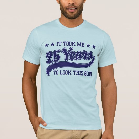 25誕生日 Tシャツ (正面)