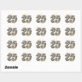 25金ゴールド.png ラウンドシール (シート)