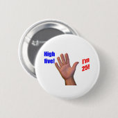 25高い5! 缶バッジ (正面&裏面)