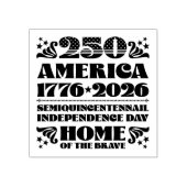 250アメリカ独立記念日2026ウッドアートスタンプ ラバースタンプ (インプリント)