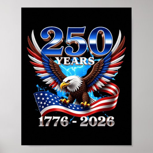 250周年アメリカ愛国主義 _1  ポスター (正面)