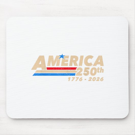 250周年愛国アメリカ独立250周年記念4th マウスパッド (正面)