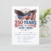 250周年愛国鷲招待状 招待状 (スタンド正面)