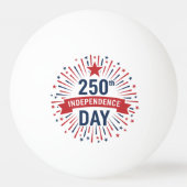 250周年独立記念日 卓球ボール (正面)