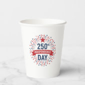 250周年独立記念日 紙コップ (裏面)