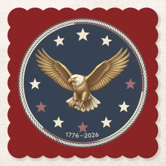 250周年記念広場のレース紙の海岸 ペーパーコースター (正面)