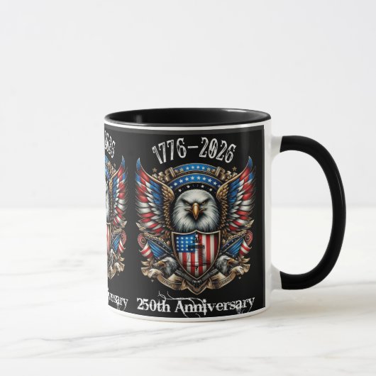 250周年記念日 1776 2026 マグカップ (右)