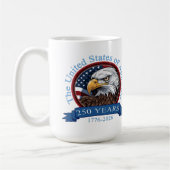 250周年記念統一された州 コーヒーマグカップ (左)