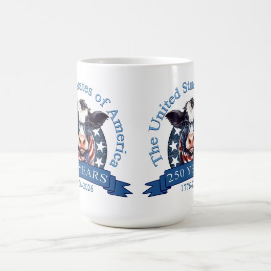 250周年記念統一された州 コーヒーマグカップ (中央)