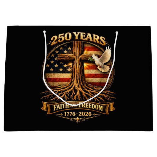 250周年記念 ラージペーパーバッグ (正面)