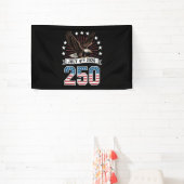 250周年記念 愛国心 7月4日 1776年 2026年 横断幕 (インサイチュ)