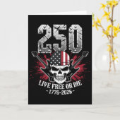 250周年記念 愛国 7月4日 - アメリカ 1776-20 カード (黄色い花)