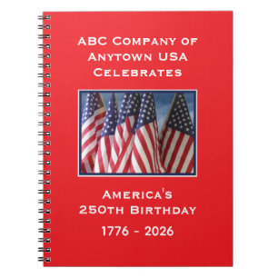 250周年記念 1776-2026 アメリカ合衆国 ノートブック