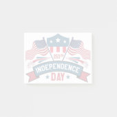 250周年 アメリカ独立記念日 フラッグと花火 ポストイット (正面)
