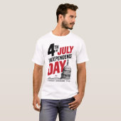 250周年 アメリカ独立記念日 Tシャツ (正面フル)