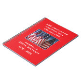 250周年 1776-2026 アメリカ USA ノートブック (左側)