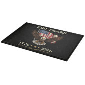 250周年 1776 2026 イーグル アメリカ国旗 カッティングボード (角)