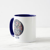 250周年 1776-2026 フリーダムイーグル コーヒー マグカップ (正面左)