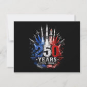 250周年 1776–2026 愛国スカイフェスティバル フリー セーブザデート (裏面)