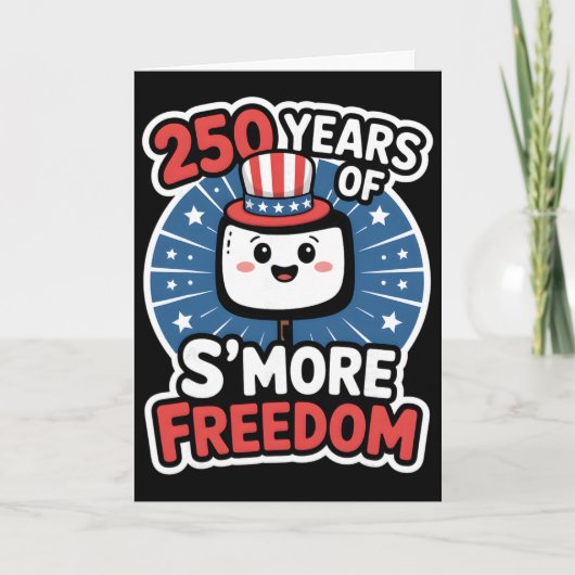 250周年 1776-2026 250歳の誕生日 キャンピング _2 カード (正面)