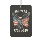 250周年 250周年記念 アメリカ独立記念日 カーエアーフレッシュナー (裏面)