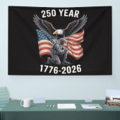 250周年 250周年記念 アメリカ独立記念日 横断幕 (トレードショー)