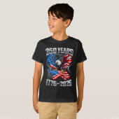 250周年 7月4日 アメリカ独立記念日 Tシャツ (正面フル)