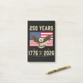 250年のアメリカの伝統 1776-2026 ポストイット (デスク上)