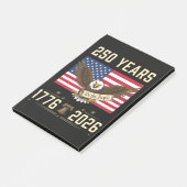 250年のアメリカの伝統 1776-2026 ポストイット (アングル)