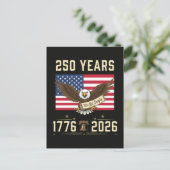 250年のアメリカの伝統 1776-2026 ポストカード (スタンド正面)