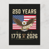 250年のアメリカの伝統 1776-2026 ポストカード (正面)