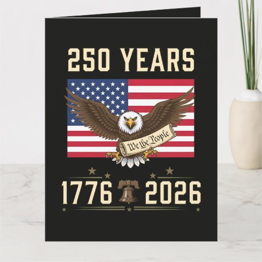 250年のアメリカ遺産 1776-2026 カード (正面)