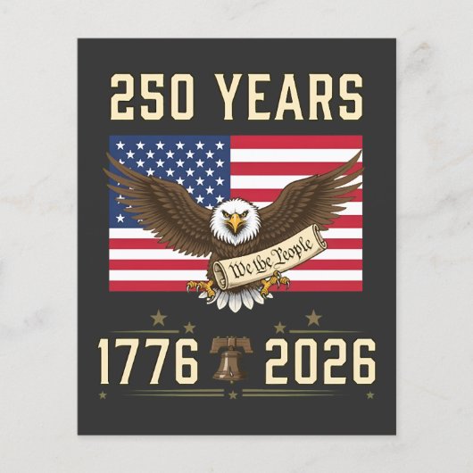 250年のアメリカ遺産 1776-2026 チラシ (正面)