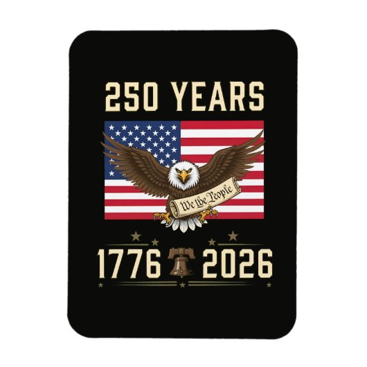 250年のアメリカ遺産 1776-2026 マグネット (縦)