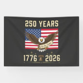 250年のアメリカ遺産 1776-2026 横断幕 (横)